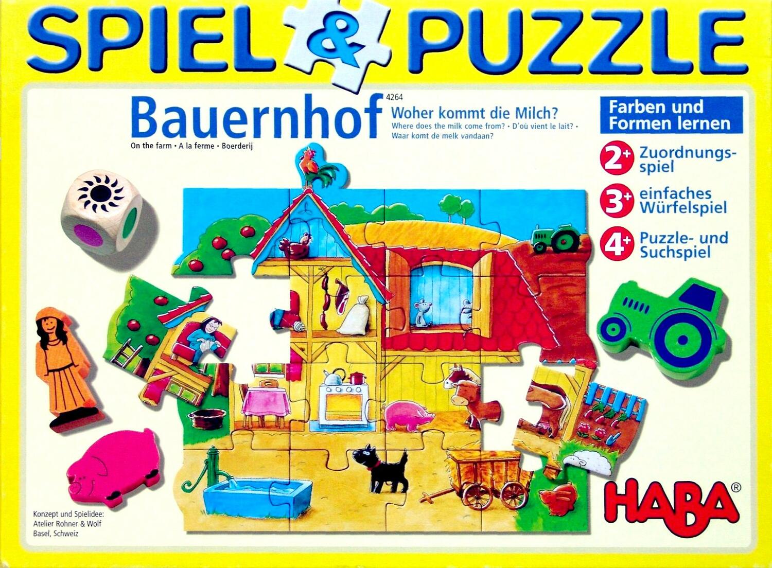 Spiel & Puzzle: Bauernhof Cover