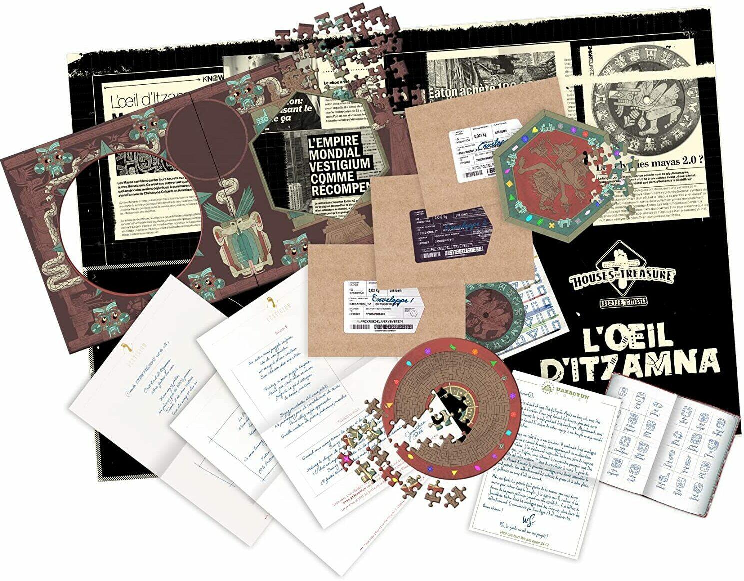 Escape Quests: L'Oeil d'Itzamna Eclate