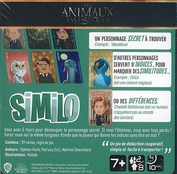 Similo: Les Animaux Fantastiques Back