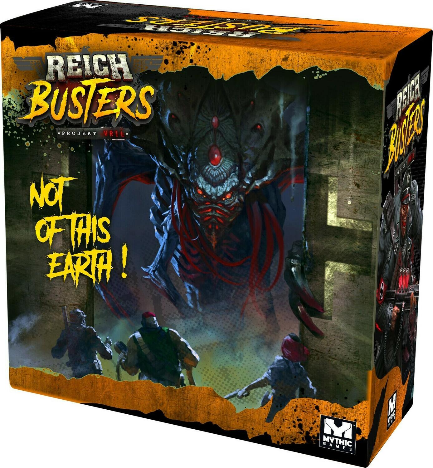 Reichbusters: Projekt Vril - Not of this Earth ! Cover 3d