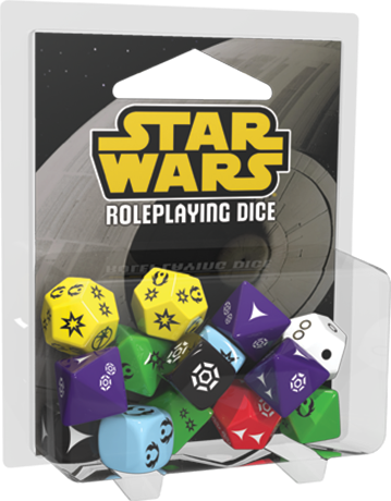 Star Wars: Aux Confins de l'Empire - Le Jeu de Rôle - Roleplaying Dice Cover Transparent