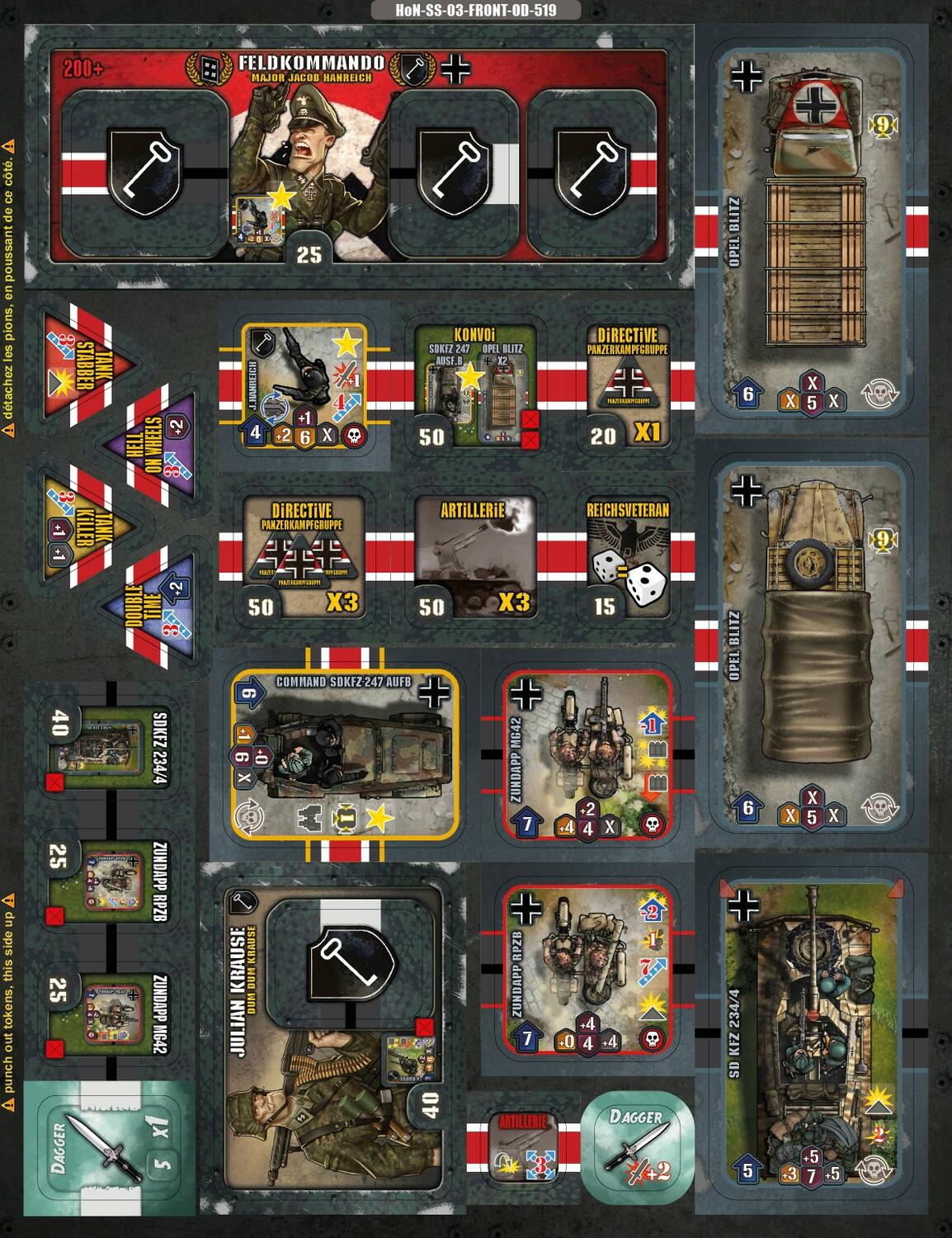 Heroes of Normandie: GE 1st SS Panzer Division Tuiles