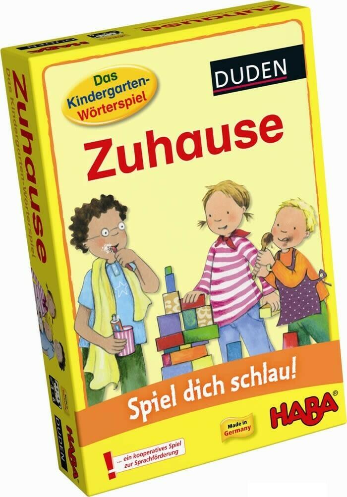 Das Kindergarten-Wörterspiel: Zuhause Cover 3d