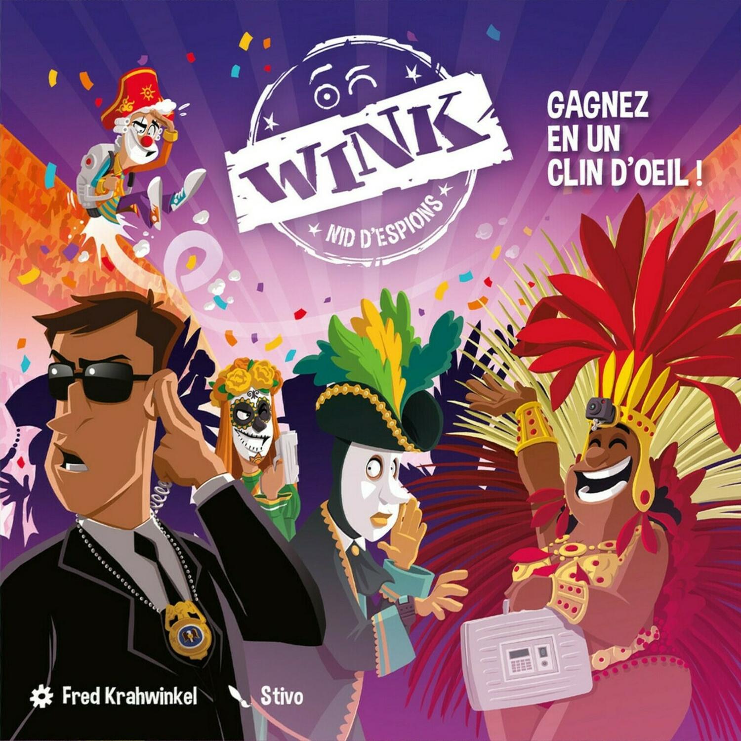 WINK: Nid d'Espions Cover