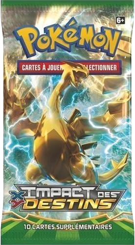 Pokémon XY: Impact des Destins - Booster Cover Transparent