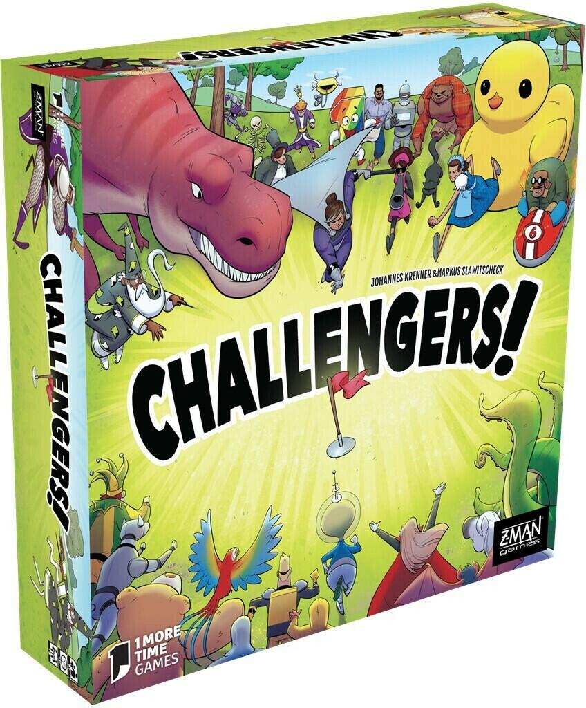 Challengers ! Cover 3d