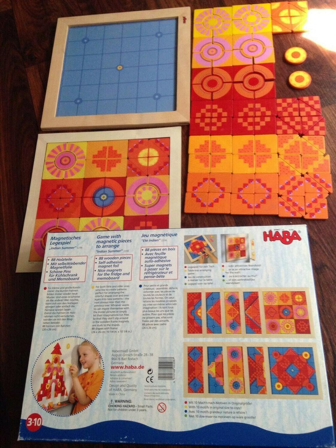 Indian Summer: Magnetisches Legespiel Eclate