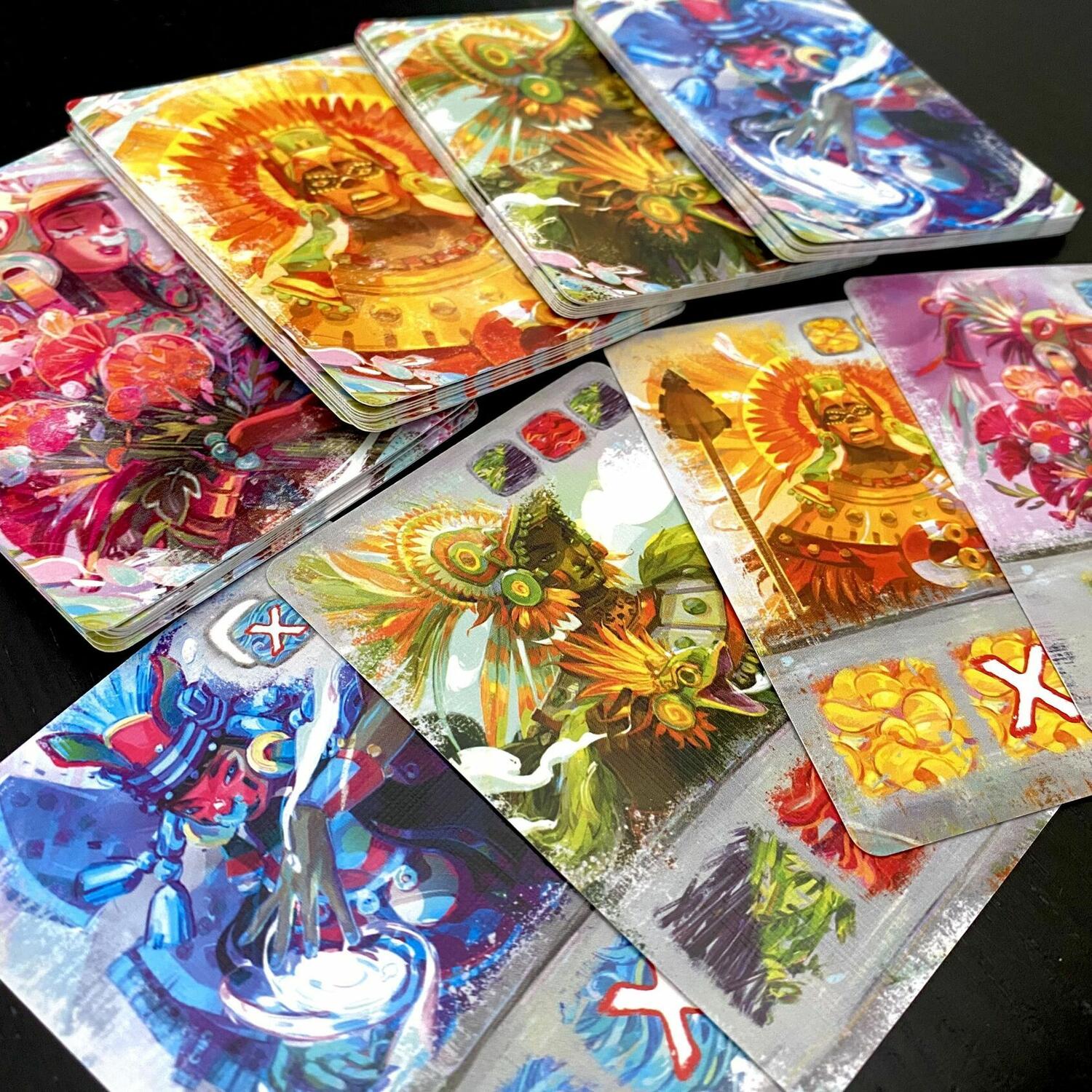 Cóatl: Le Jeu de Cartes Cartes