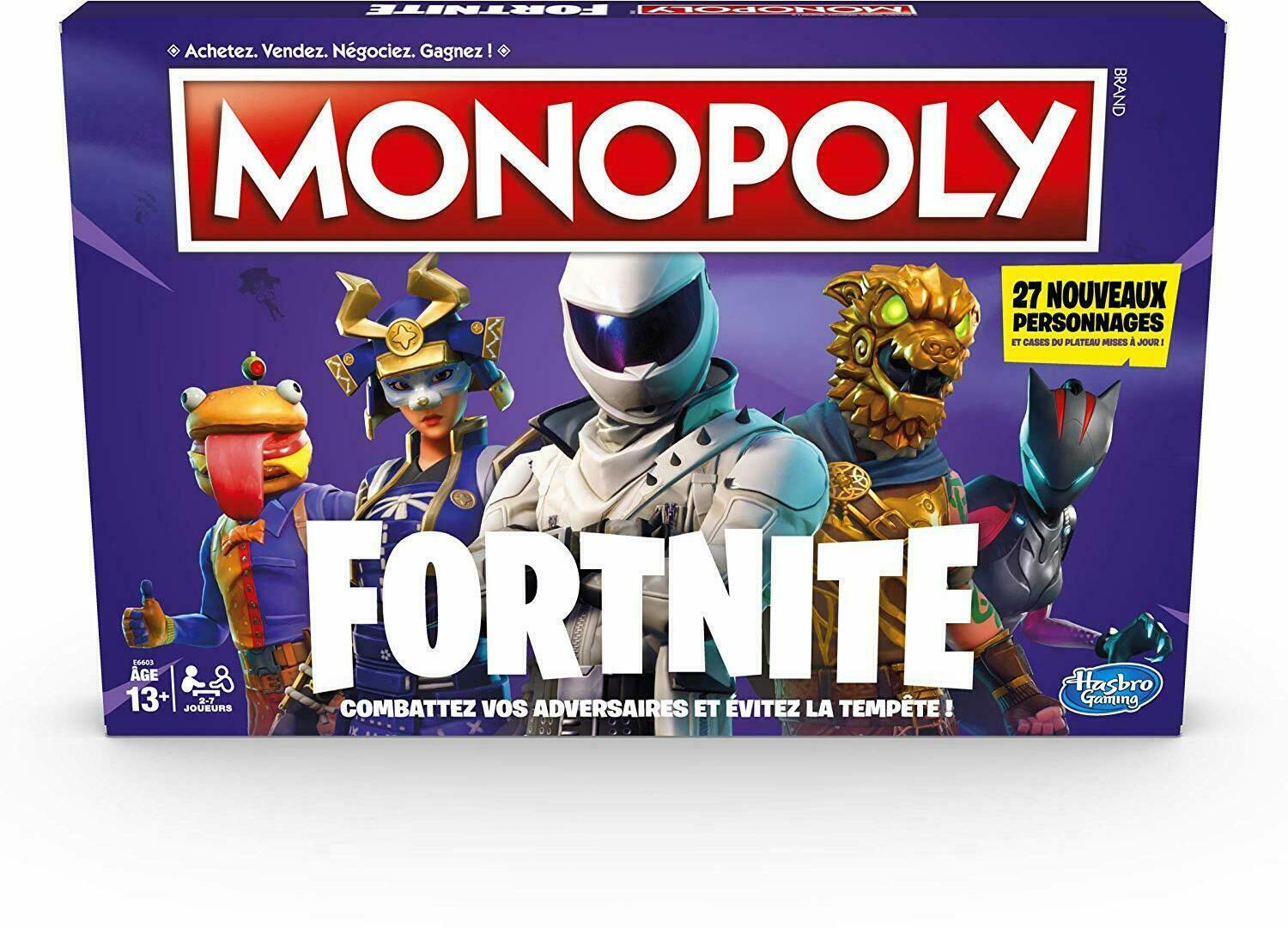 Monopoly: Fortnite - 27 Nouveaux Personnages Cover 3d