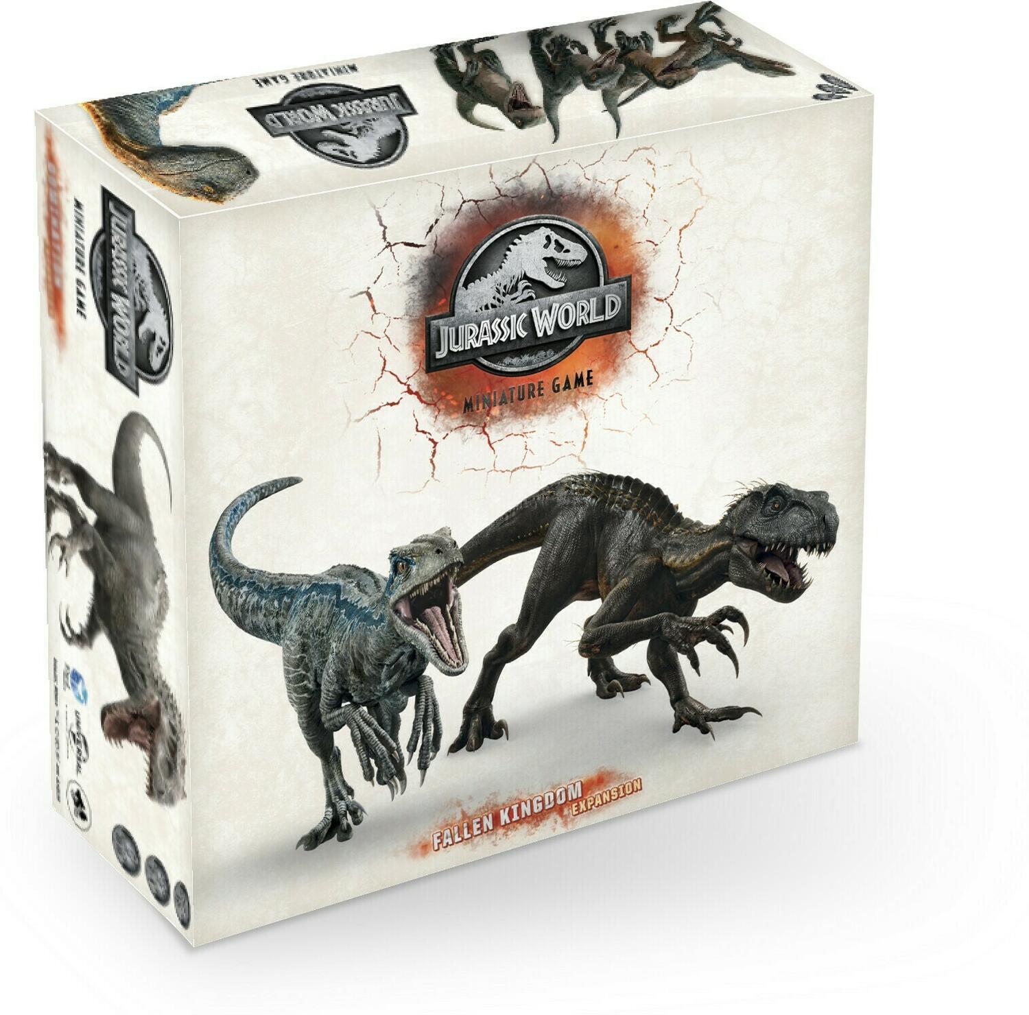 Jurassic World: Miniature Game - Fallen Kingdom Cover 3d