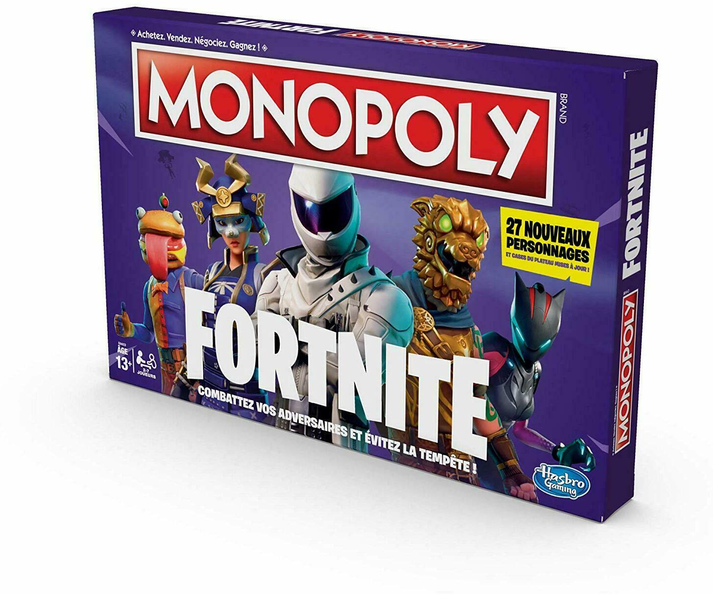 Monopoly: Fortnite - 27 Nouveaux Personnages Cover 3d
