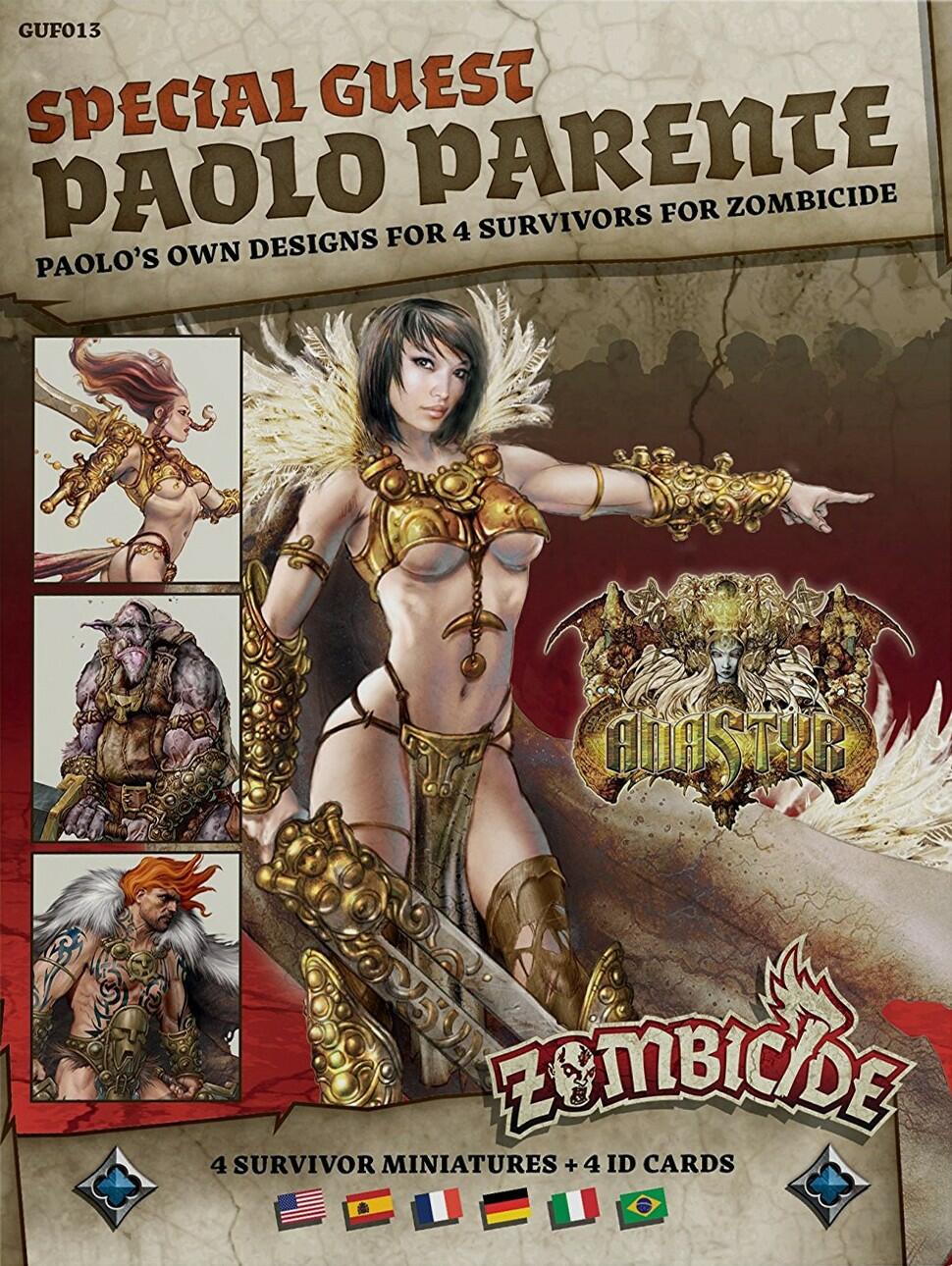 Zombicide: Black Plague - Special Guest - Paolo Parente Cover