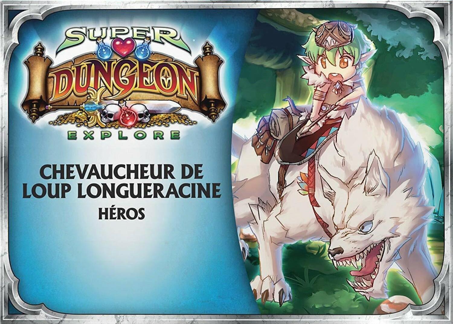 Super Dungeon Explore: Chevaucheur de Loup Longueracine Cover