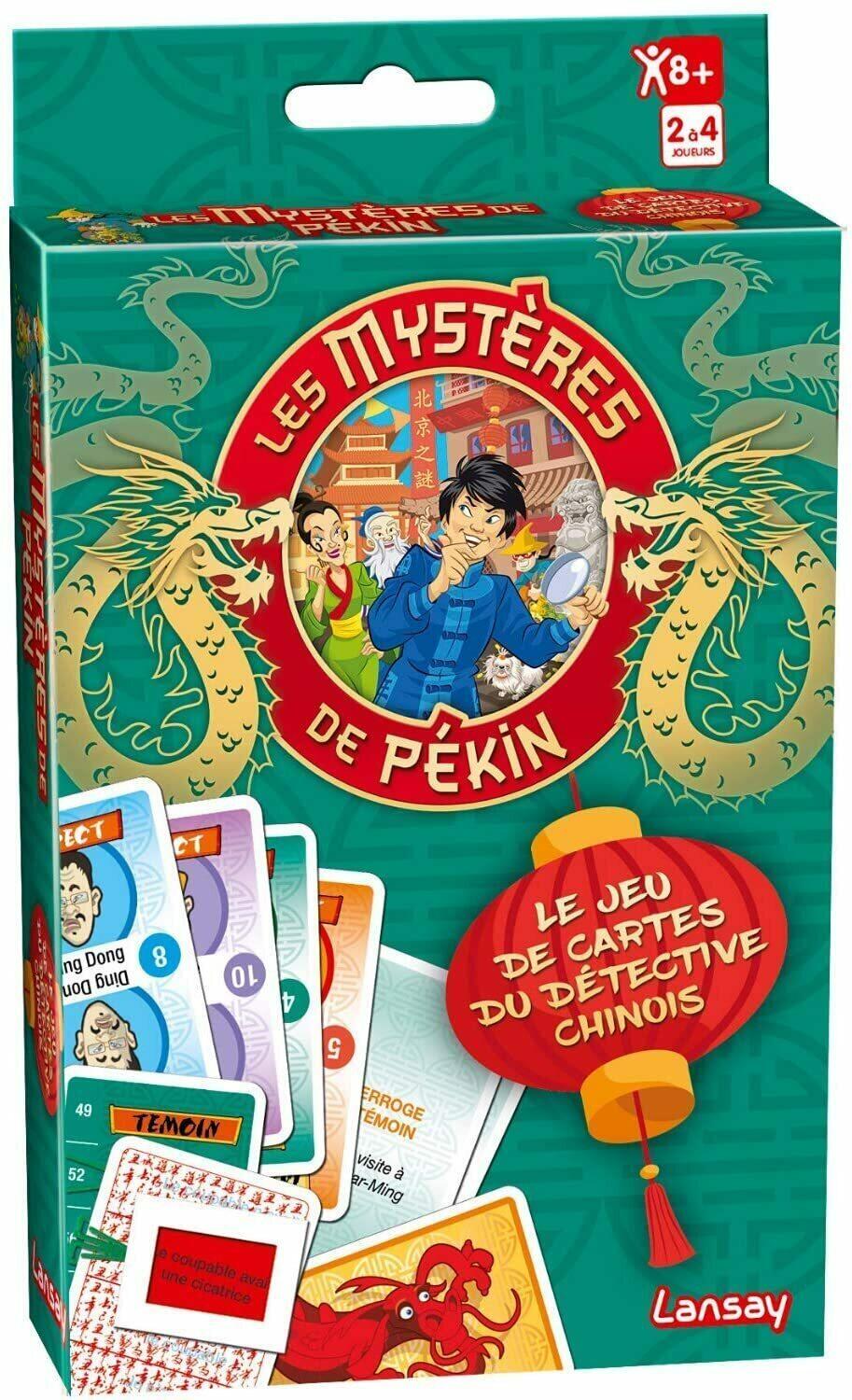 Les Mystères de Pékin: Jeu de Cartes Cover 3d