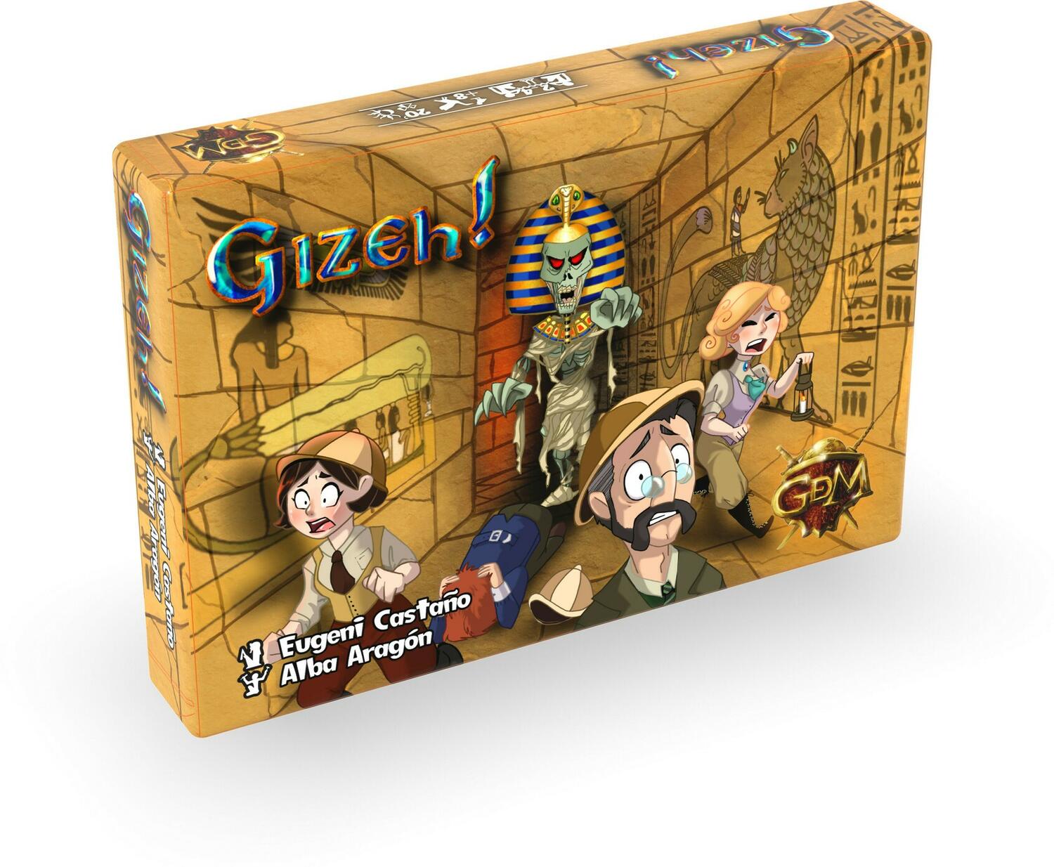 Gizeh ! Cover 3d