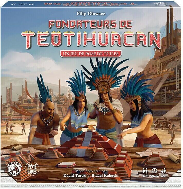 Fondateurs de Teotihuacan Cover 3d