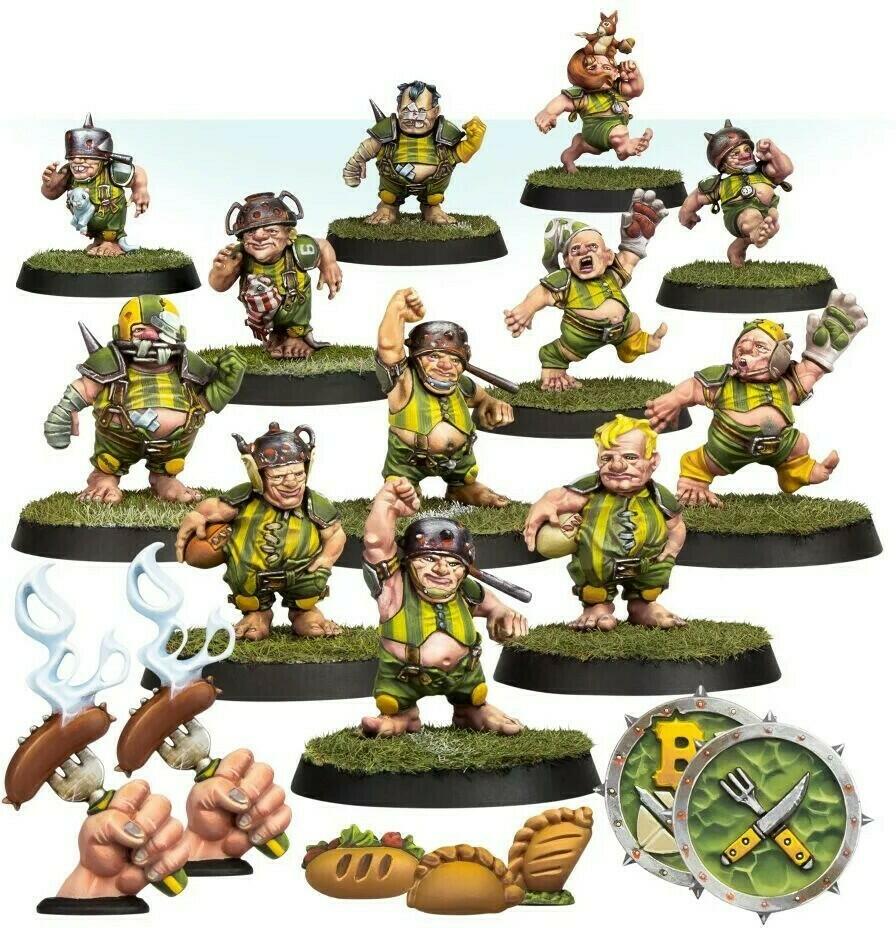 Blood Bowl: The Game of Fantasy Football - The Greenfield Grasshuggers Figurines