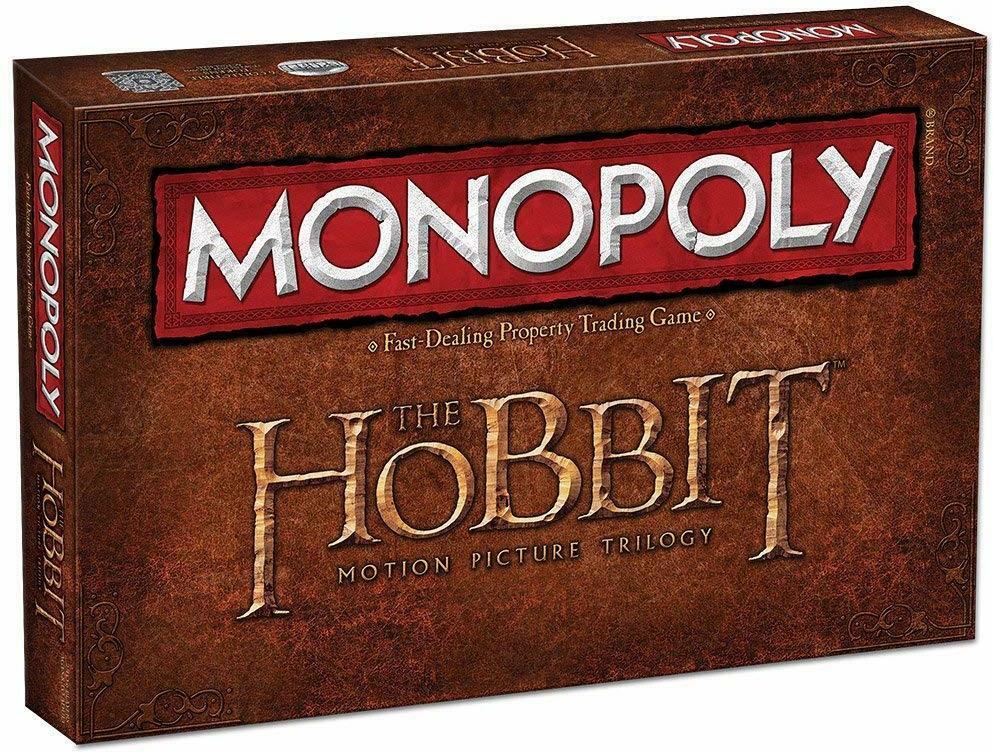 Monopoly: The Hobbit - Motion Picture Trilogy Cover 3d