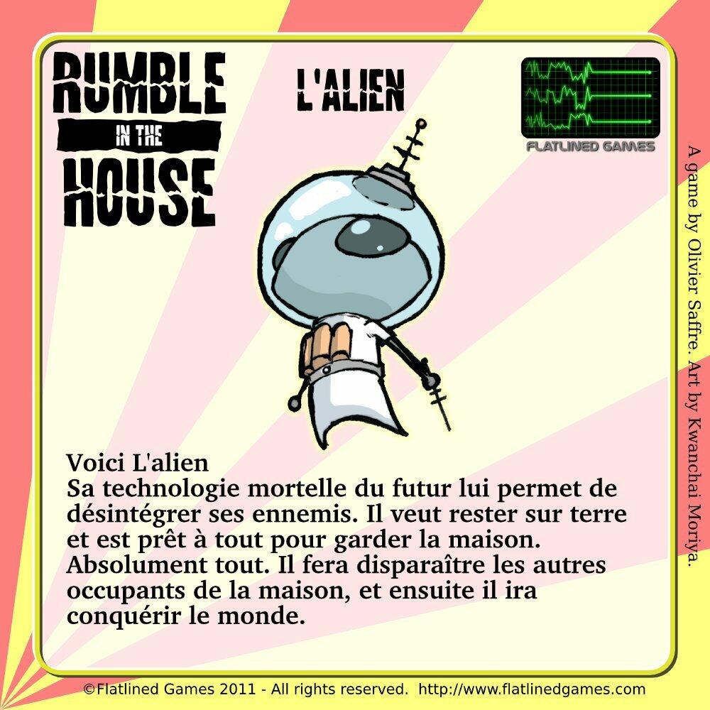 Rumble in the House Carte