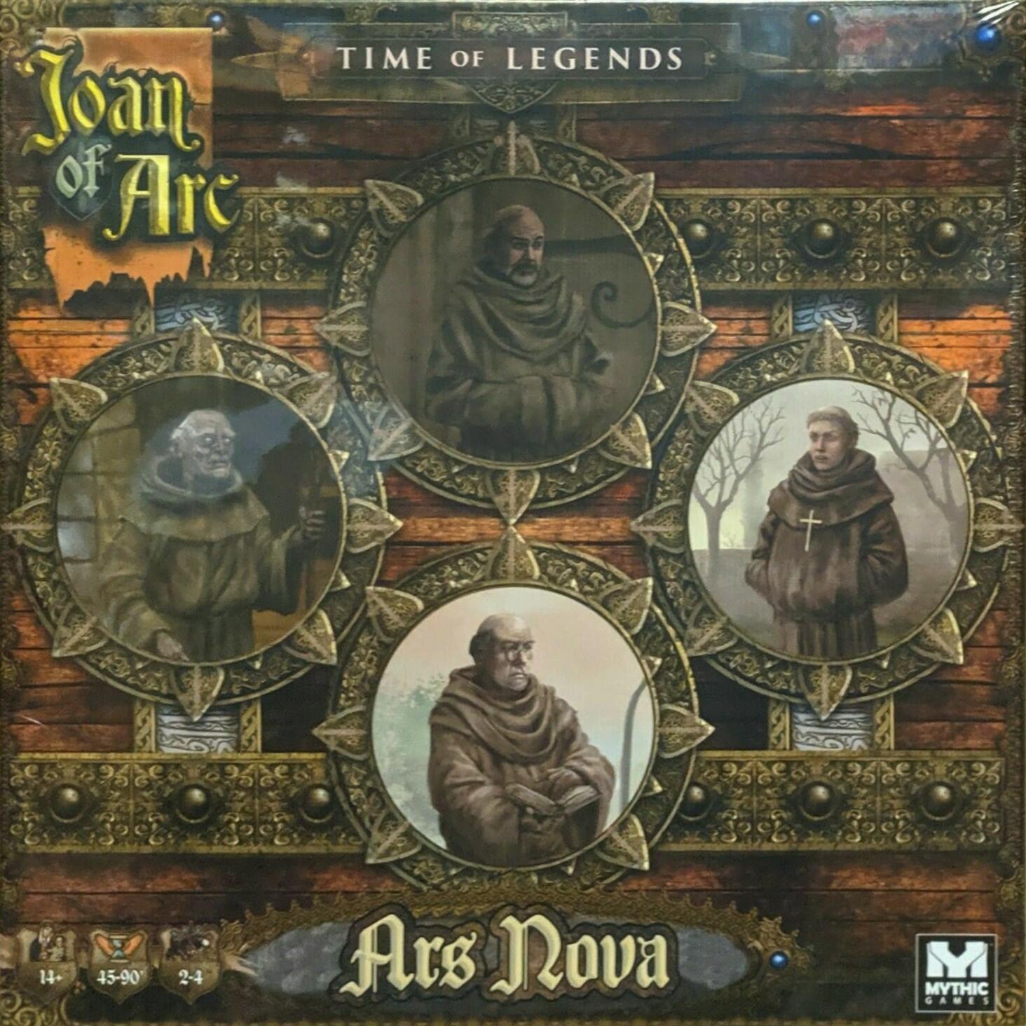 Time of Legends: Joan of Arc - Ars Nova Cover