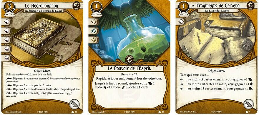 Horreur à Arkham: Le Jeu de Cartes - Harvey Walters Cartes