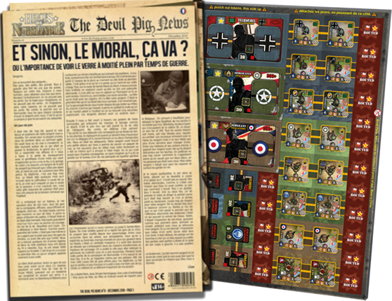 Heroes of Normandie: Gazette #6 Cover Transparent