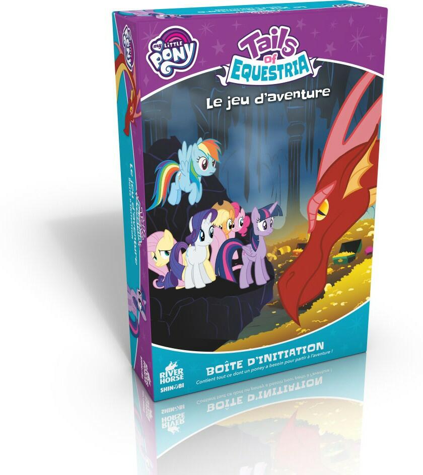 Tails of Equestria: Le Jeu d'Aventure - Boîte d'Initiation Cover 3d