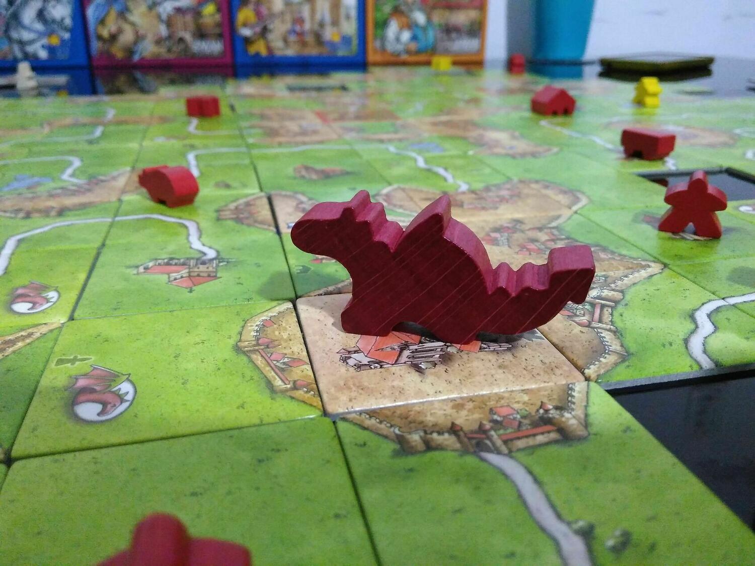 Carcassonne: Extension 3 - Princesse et Dragon Zoom