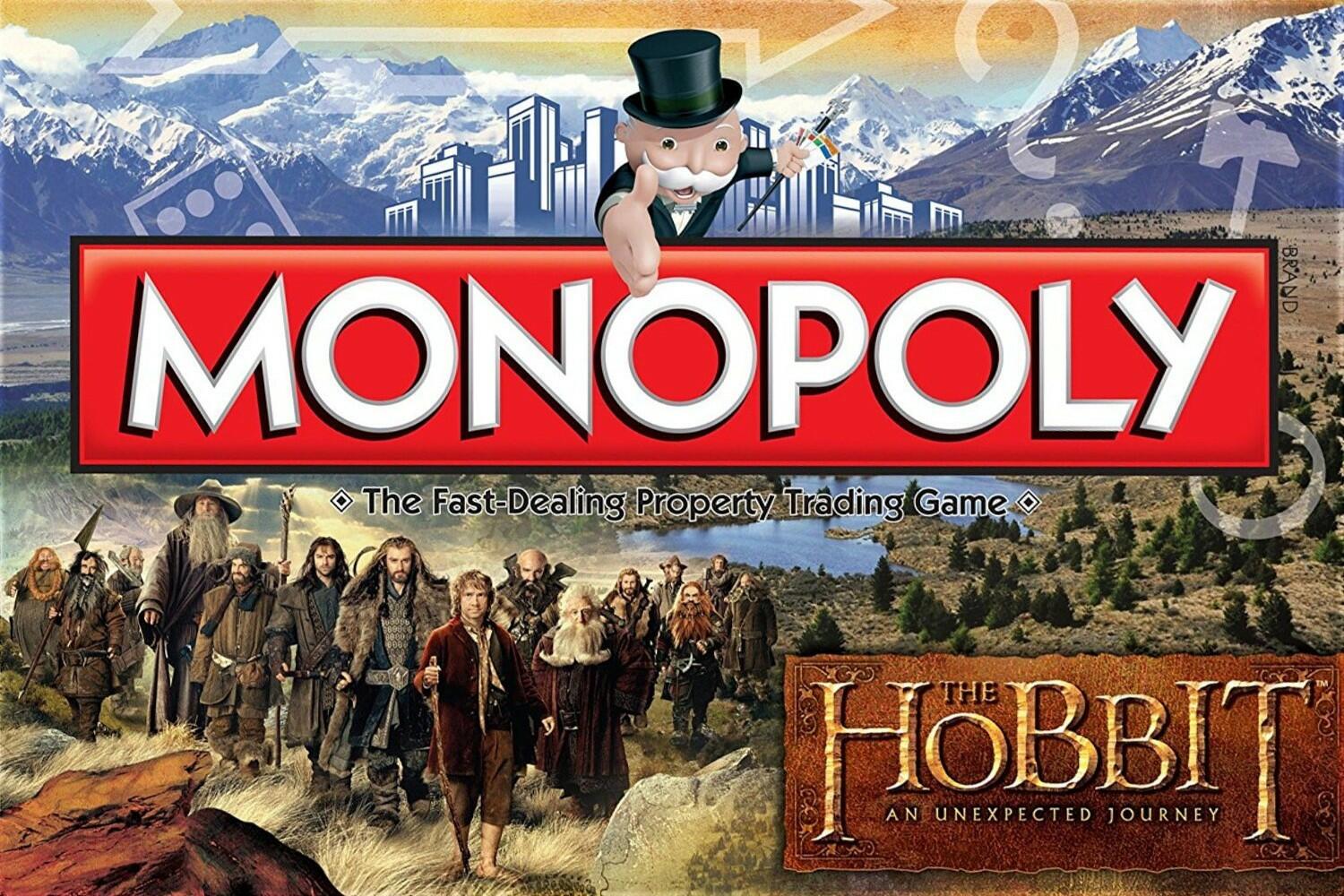 Monopoly: The Hobbit - An Unexpected Journey Cover