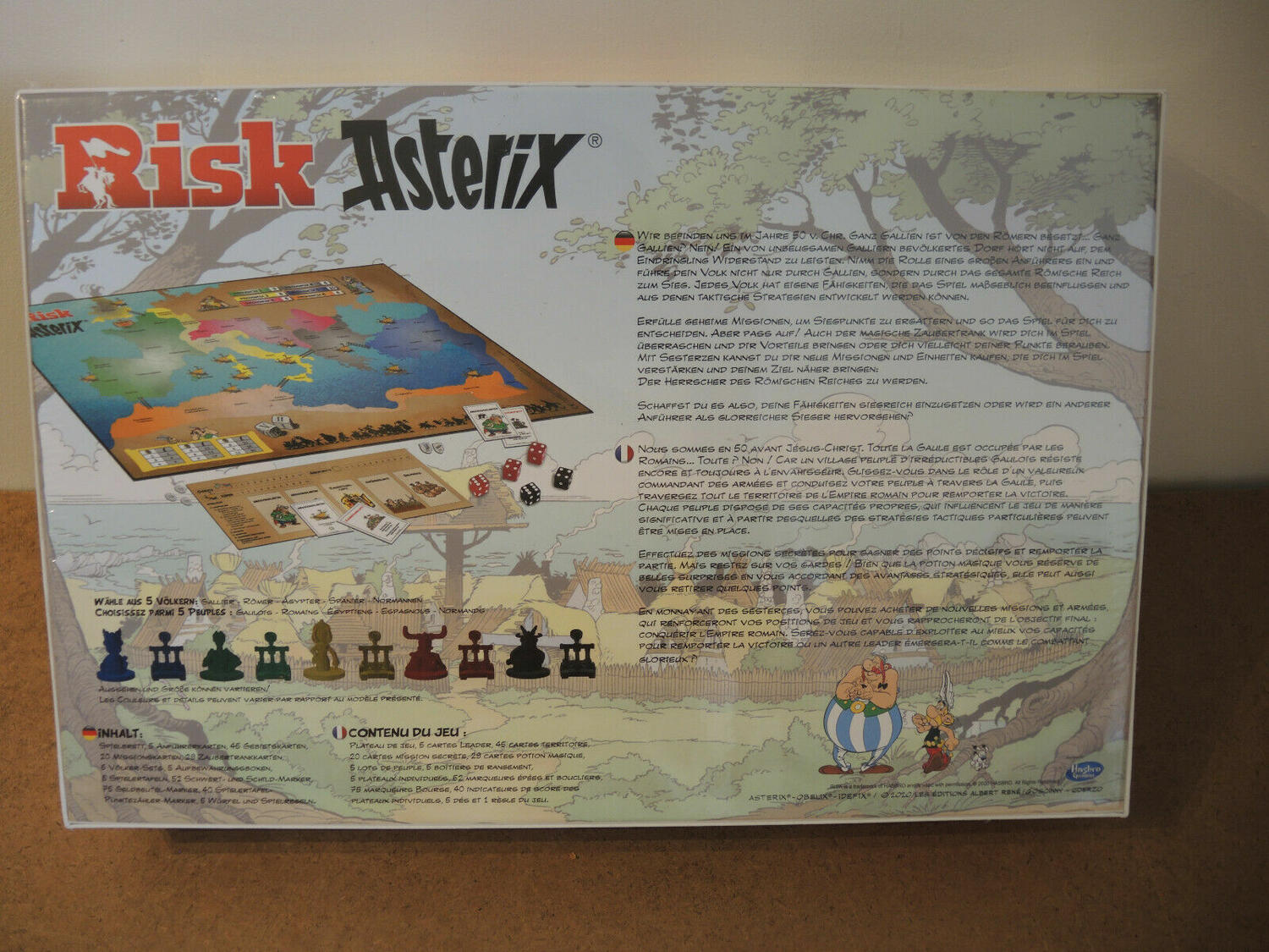 Risk: Asterix - Collector's Edition Back 3d