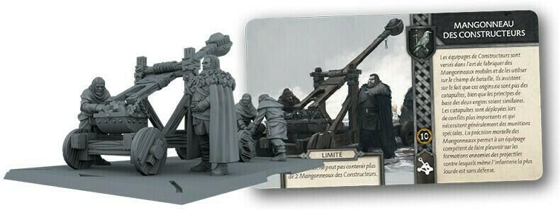 Le Trône de Fer: Le Jeu de Figurines - Mangonneau des Constructeurs Eclate