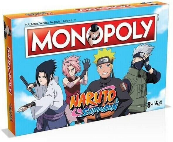 Monopoly: Naruto Shippuden Cover 3d