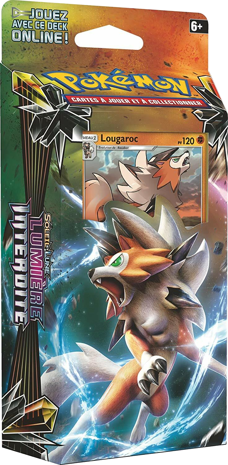 Pokémon Soleil et Lune: Lumière Interdite - Lougaroc Cover Transparent