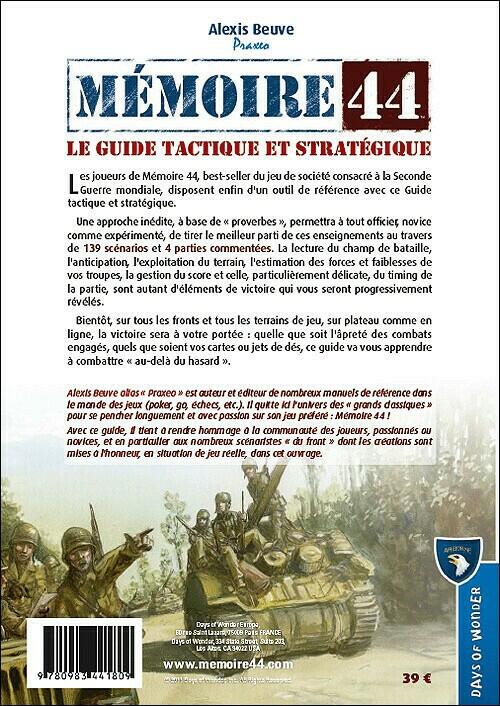 Mémoire 44: Le Guide Tactique et Stratégique Back