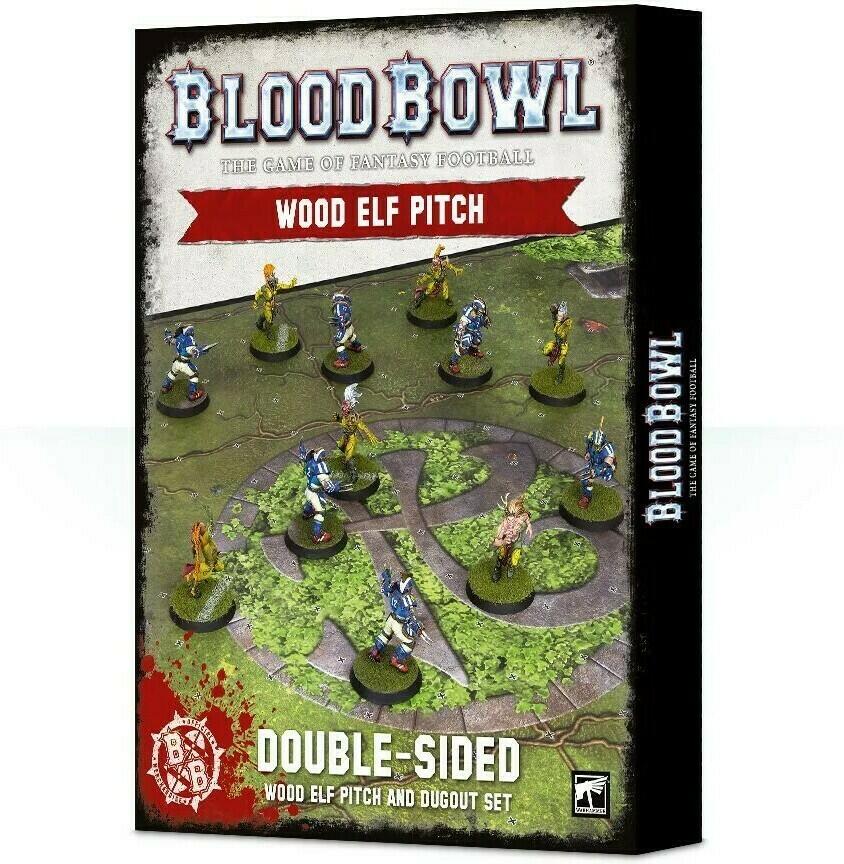 Blood Bowl: The Game of Fantasy Football - Wood Elf Pitch Cover 3d
