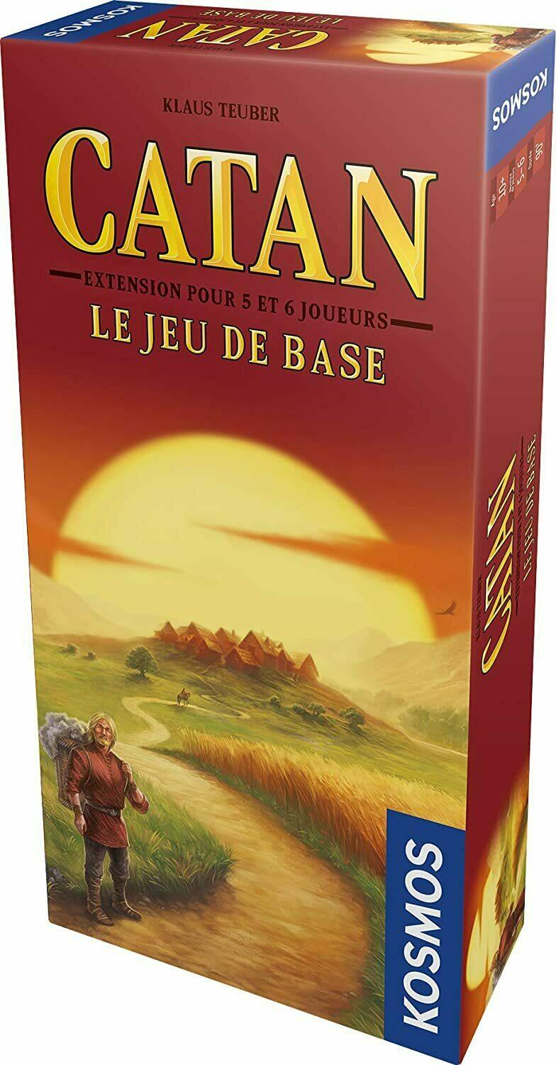 Catan: Le Jeu de Base - 5 et 6 Joueurs Kosmos Cover 3d