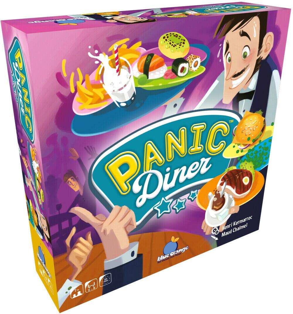 Panic Diner Cover 3d