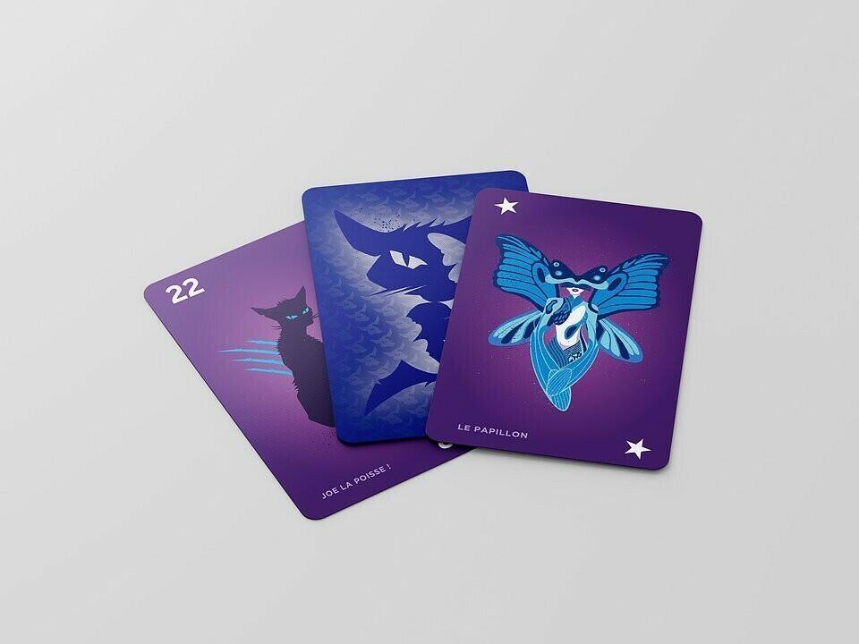 Papillon: Le Jeu de Cartes Cartes