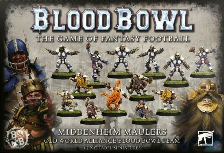 Blood Bowl: The Game of Fantasy Football - Middenheim Maulers Cover