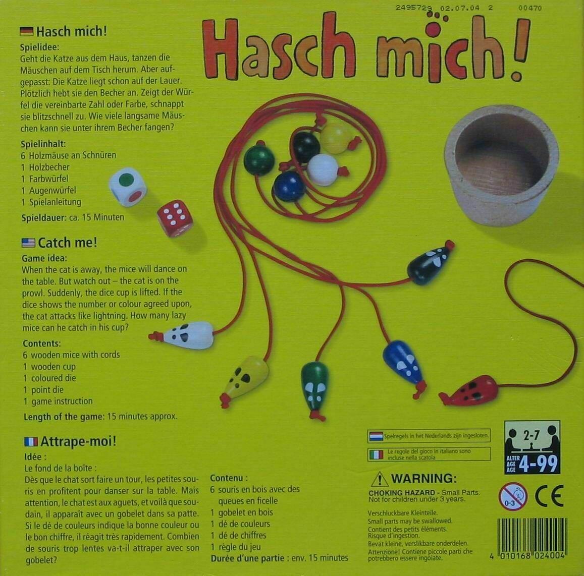 Hasch Mich! 2003 Back