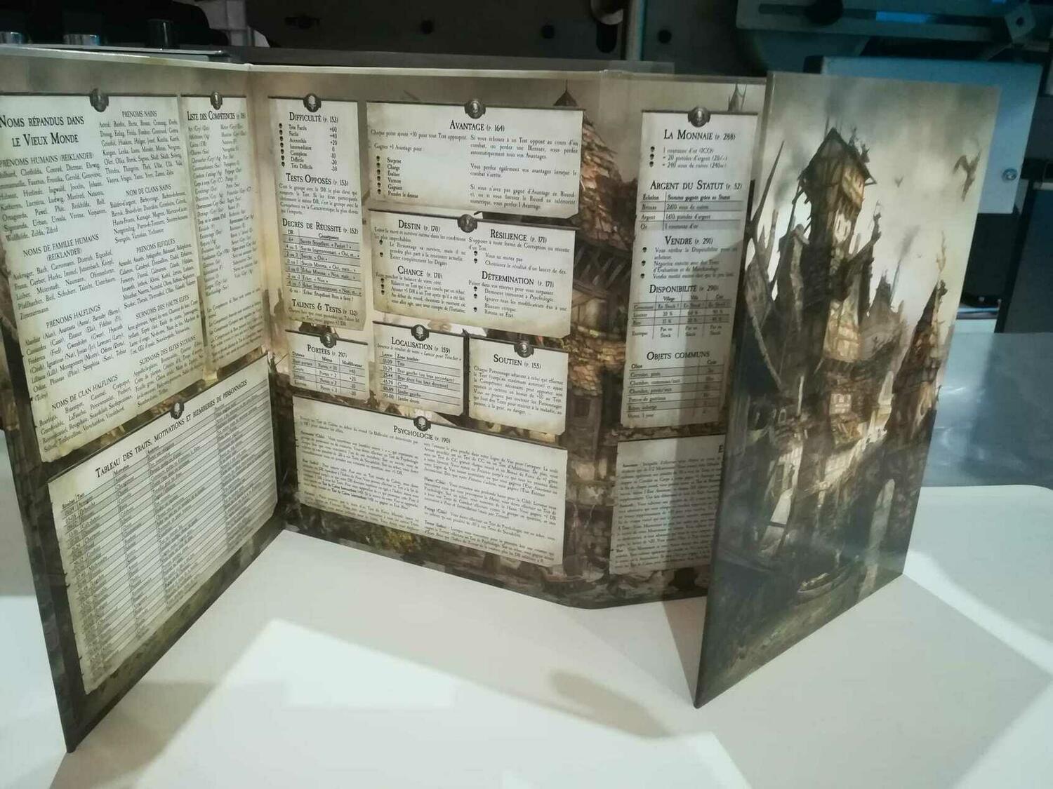 Warhammer Fantasy: Le Jeu de Rôle - Écran et Guide du Meneur de Jeu Ecran