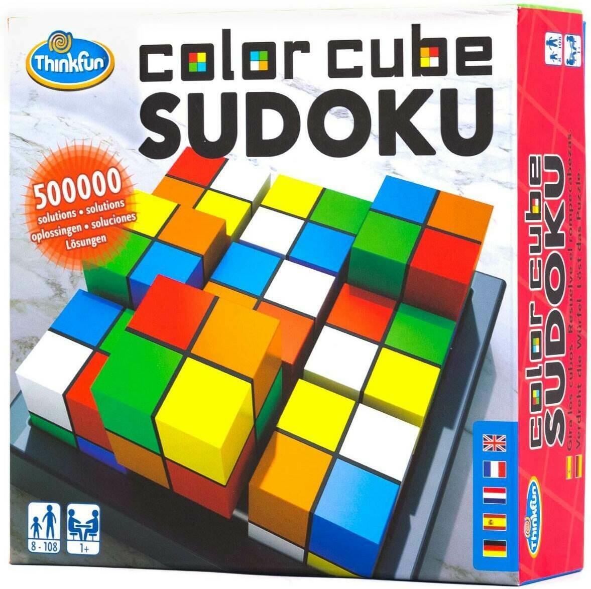 Color Cube Sudoku Cover 3d