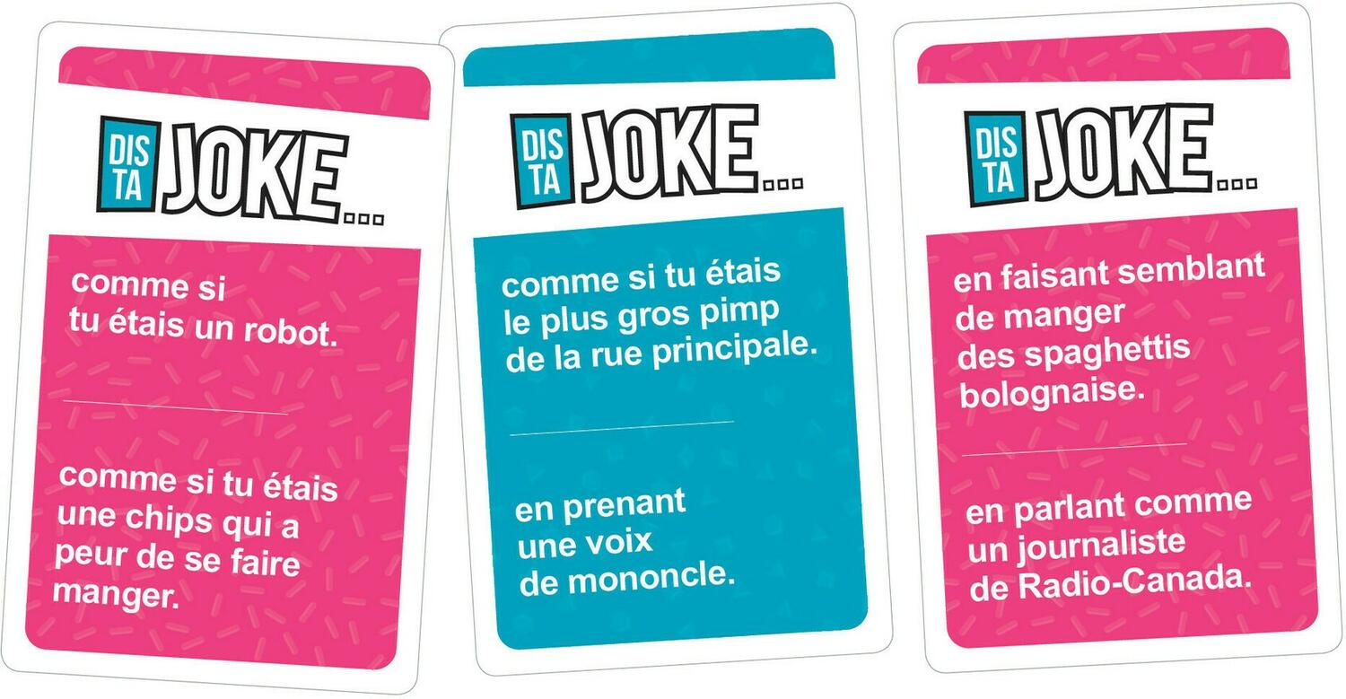 Jokes de Papa: Version Sucrée Cartes