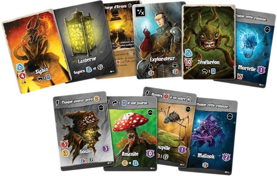 Valeria: Le Royaume - La Saga du Ténébréon Cartes