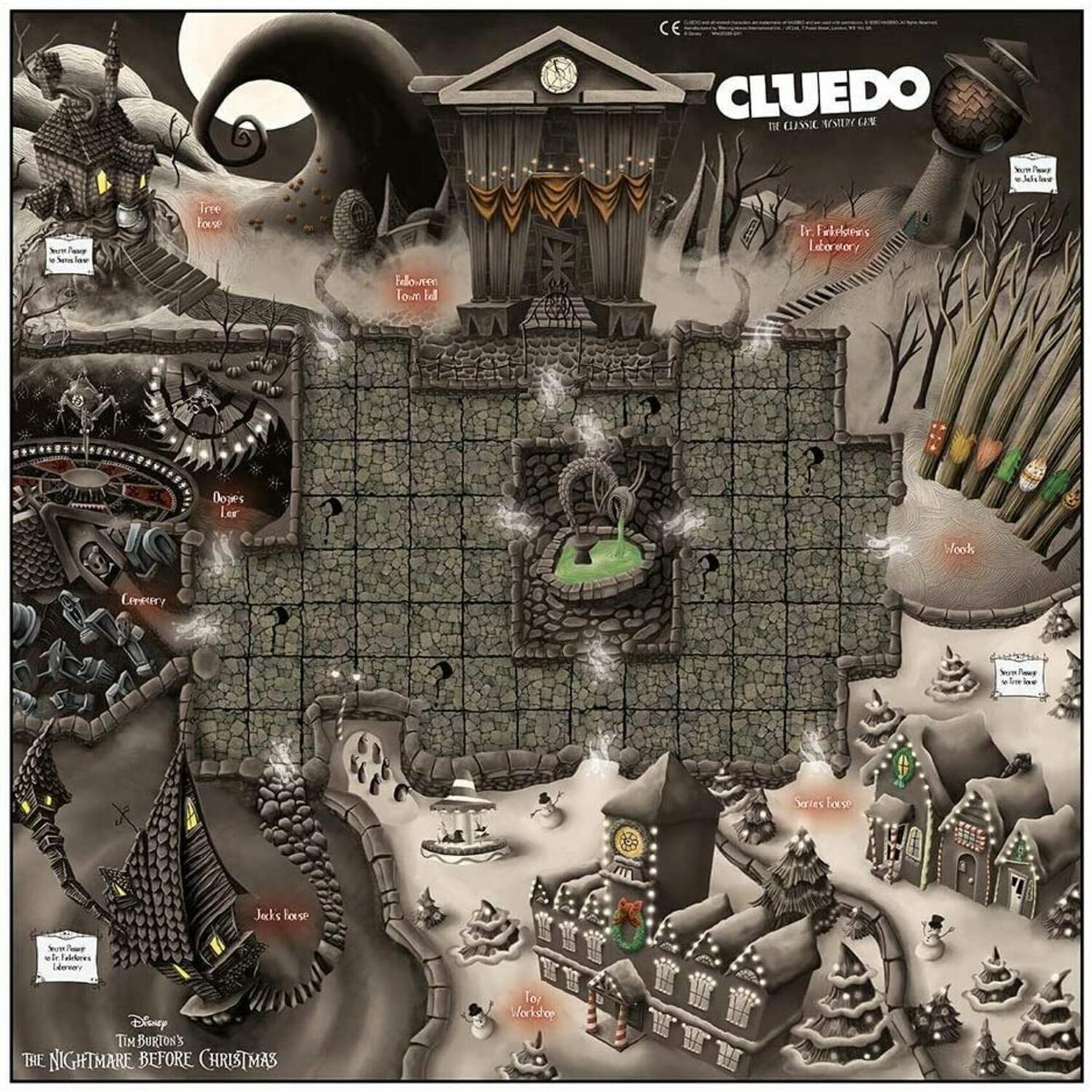 Cluedo: The Nightmare Before Chrismas Plateau
