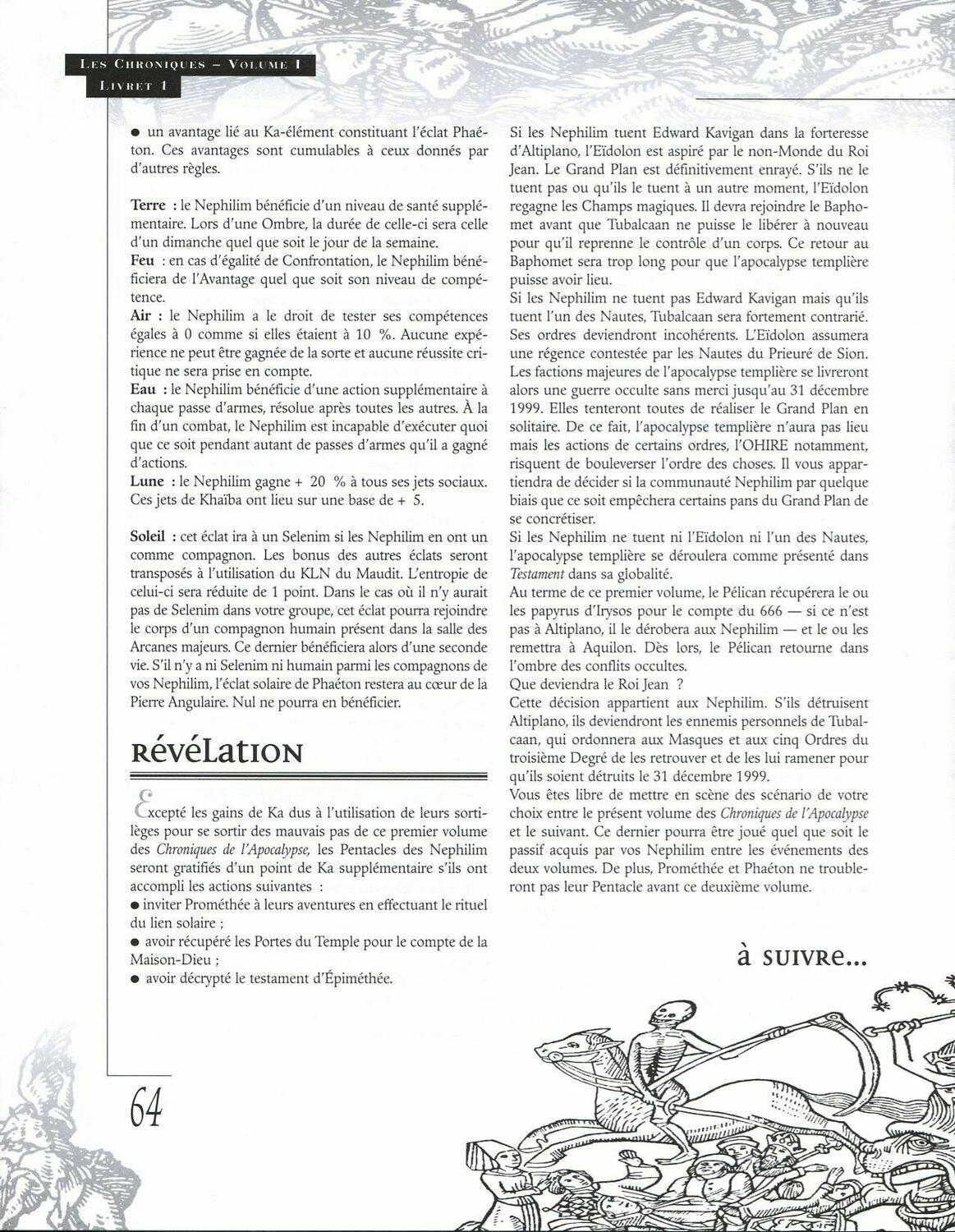 Nephilim: Les Chroniques de l'Apocalypse - Volume 1 - Irysos Page