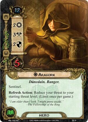 Le Seigneur des Anneaux: Le Jeu de Cartes - Le Guetteur de l'Eau Carte