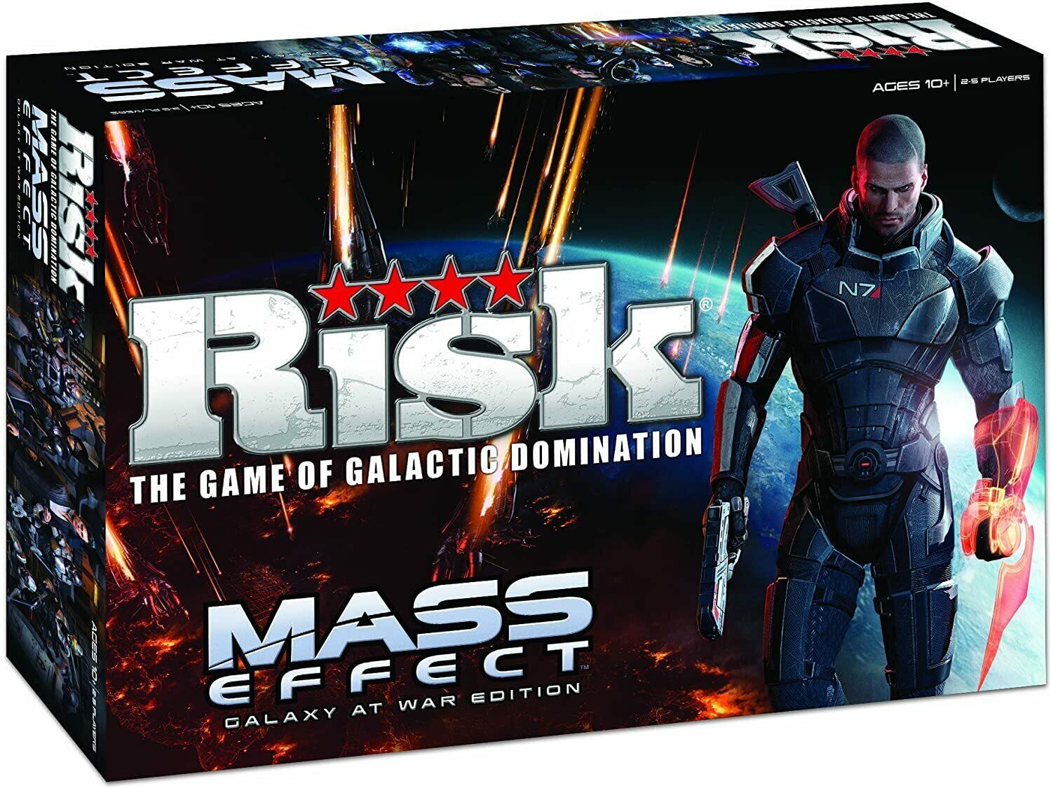 Risk: Mass Effect - Galaxy at War Edition Cover 3d