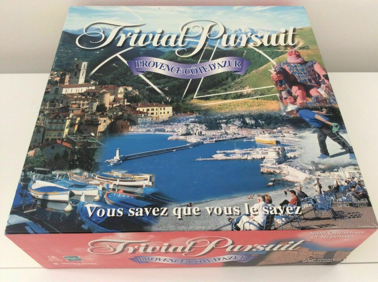 Trivial Pursuit: Provence-Côte d'Azur Cover 3d