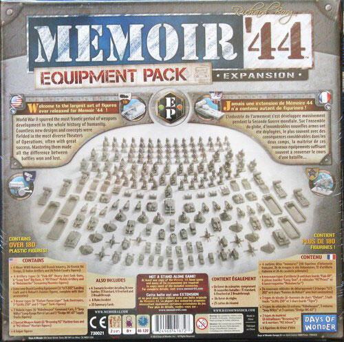 Mémoire 44: Equipment Pack Back